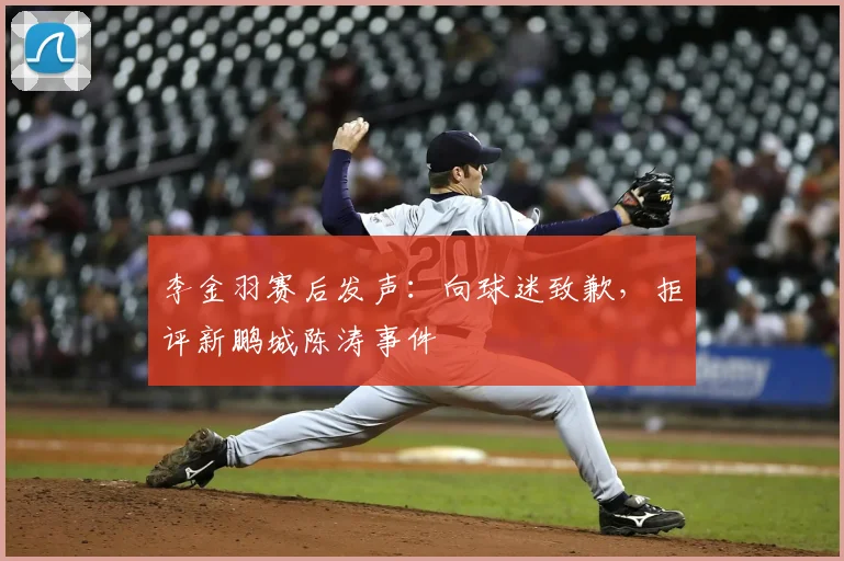 李金羽赛后发声：向球迷致歉，拒评新鹏城陈涛事件